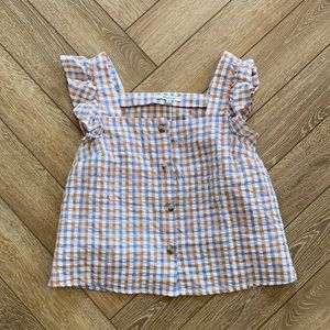 Madewell tank blouse